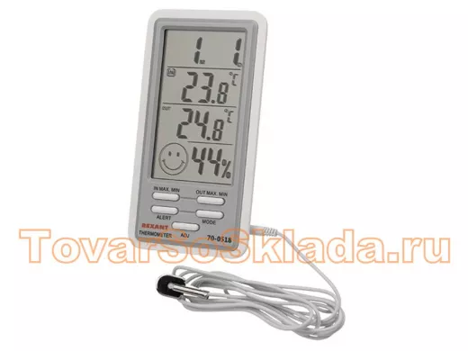 Meteo-Station, метеостанция комнатно-уличная с выносным датчиком и измерением влажности