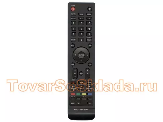 Телевиз. пульт  SUPRA HOF14J016GPD10, HOF14H536GPD5 ic Aiwa,  Goldstar,