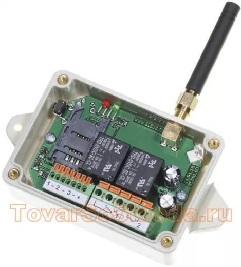 Сигнализация GSM охранная RC-322; комплектация: модуль, блок питания, антенна