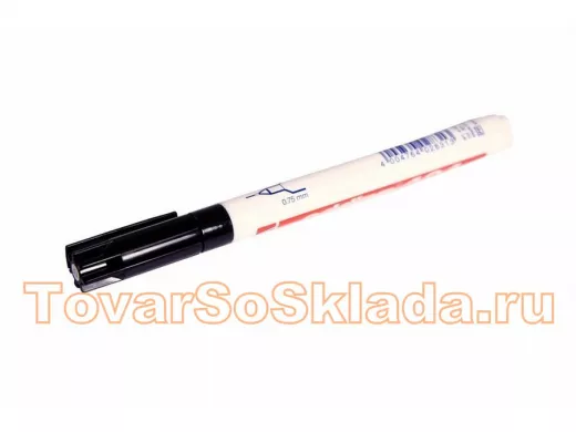 Маркер  E-404  permanent  0.75мм (для рисунка печатных плат) чёрный