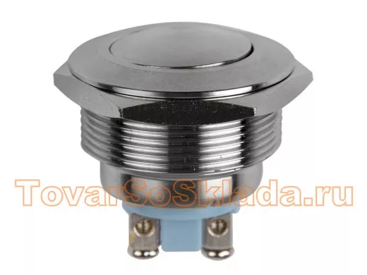 Кнопка  антивандальная диаметр 25мм Б/Фикс (ON)-OFF сфера  REXANT