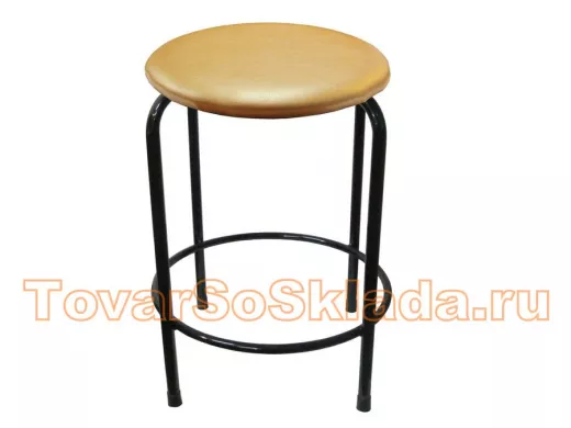 Табурет с подставкой для ног и полкой 