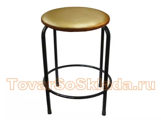 Табурет с подставкой для ног и полкой 