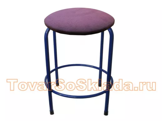 Табурет с подставкой для ног и полкой 