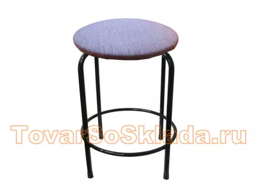 Табурет с подставкой для ног и полкой 