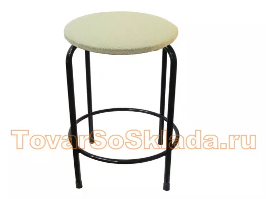 Табурет с подставкой для ног и полкой 