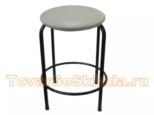 Табурет с подставкой для ног и полкой 