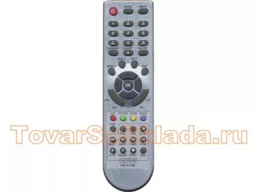 Пульт для спутниковых ресиверов GLOBO HD X100 ic Delly SAT