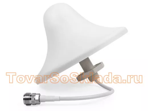 Антенна   5дБ потолочная 800 4G,900GSM,1800,2100 3G,2600 4G,Wi-Fi 