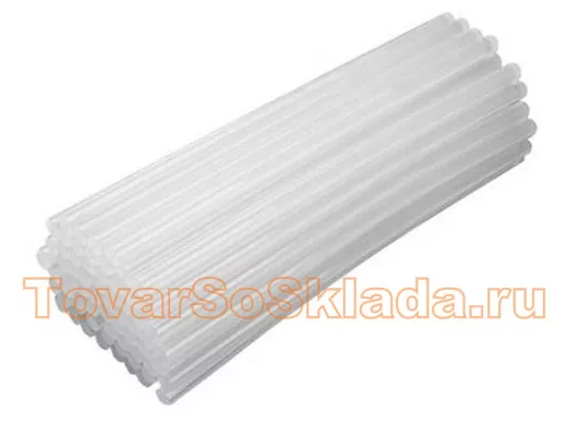 Клеевые стержни, диаметр 11,0мм, длина 200мм цена за 1кг (34 стрежня в 1кг) цена за 1 упаковку 1кг