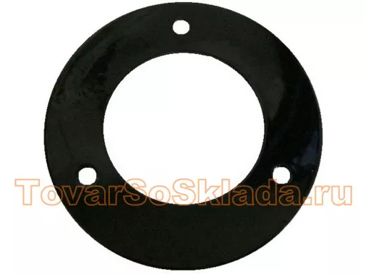 Кольцо под растяжек для трубы 51мм, черный 