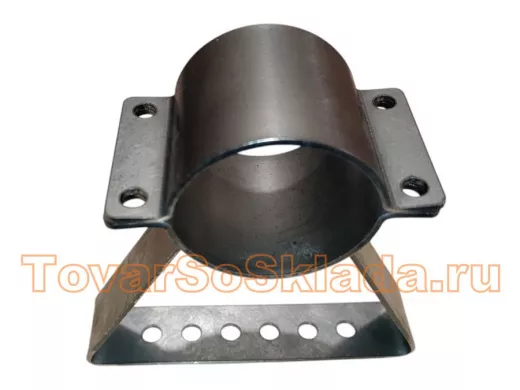 Кронштейн широкий для прожектора на трубу диаметром 50мм 