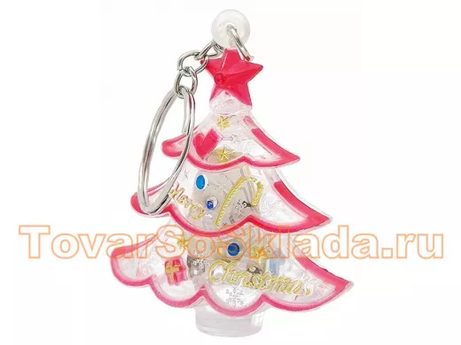 Брелок фонарик Следопыт SL-5083 (ёлка)/10/700