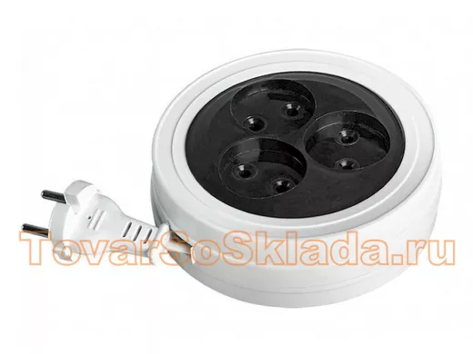 Сетевой удлинитель  ФAZA  Рулетка  УДРП-3- 500 (3 роз.5 м) 6А Макс.нагрузка 1300Вт