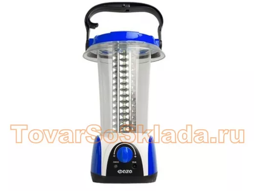 Фонарь кемпинговый  ФАZA Accu F5-L84-bu   84-LED, синий