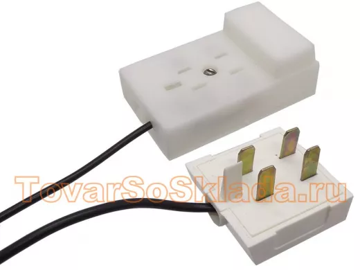 Телеф. удлинитель  3м отечественная вилка - отечественная розетка