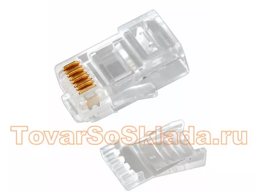 Джек RJ-45 8P8C CAT 6 (со вставкой) REXANT