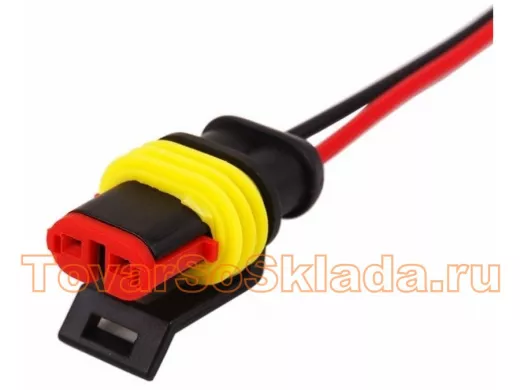 DJ7021-1.5-21 автомобильный разъем гнездо с проводом 20 см