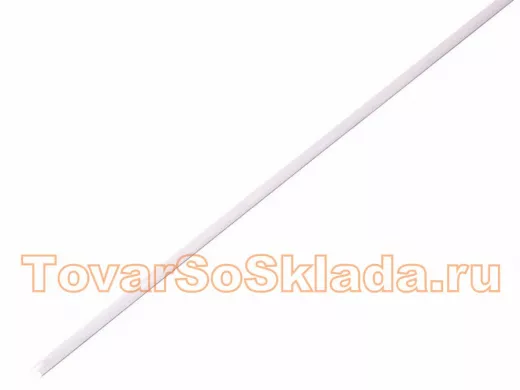 1.0 / 0.5 мм 1м термоусадка белая  REXANT