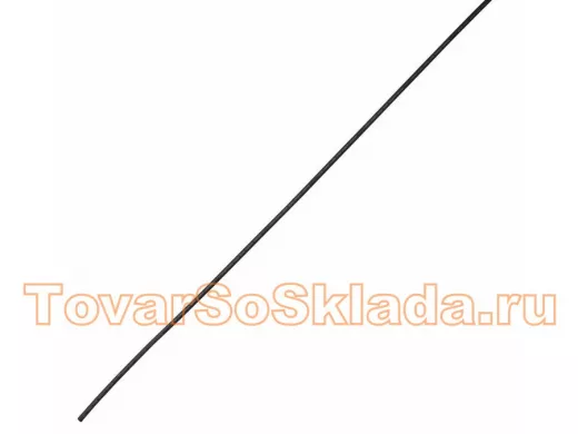 Клеевая 6.0 / 1,5мм (4:1) 1м термоусадка  черная  REXANT