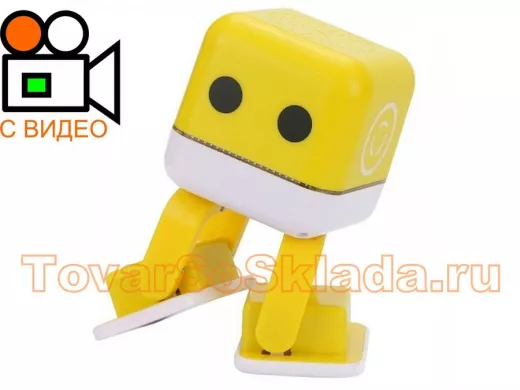 Колонка Bluetooth  F-666 Танцующий робот, аккумулятор, зарядка microUSB, громкий динамик