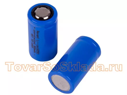 Аккумулятор 900 mAh 3.7 В 18350 Rexant Li-ion  unprotected