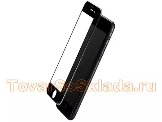Стекло защитное iPhone  7/8 2.5D BLACK