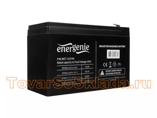 Аккумулятор  7 А/ч 12В для Источников Бесперебойного Питания Energenie BAT-12V7AH