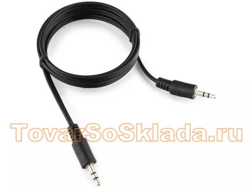 Кабель AUX (3,5 мм-3,5 мм) 1,2м  Cablexpert CCA-404, CCA-404