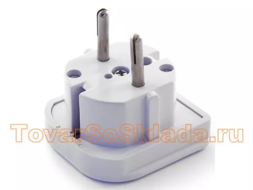 Сетевой переходник  питания Gembird A-AC-UKEU-001, с вилки EU,UK в RU A-AC-UKEU-001