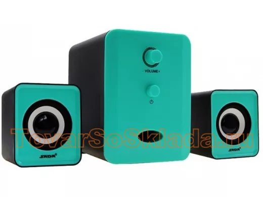 Акустика  SADA D-201G (2.1, 6W) активные колонки
