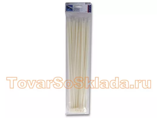 368х4,8мм кабельный хомут (стяжка) 100шт. Цвет: белый.