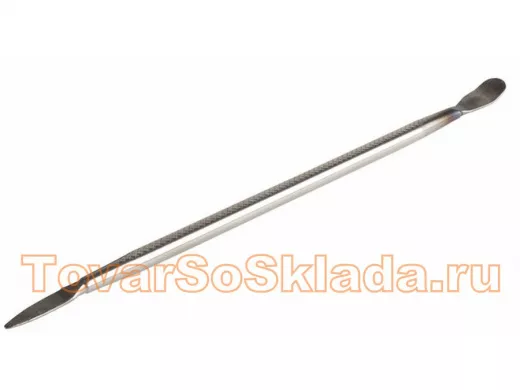 Спуджер металлический (Лопатка двухсторонняя) 170мм 