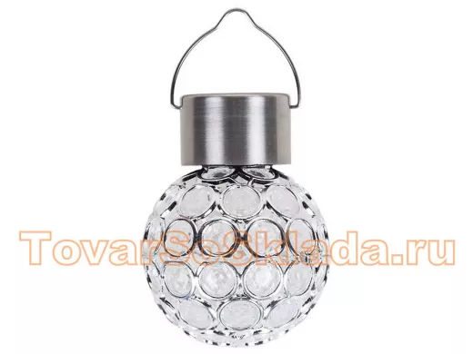 Садовый светильник на солнечной батарее, подвесной (SLR-RB-80)  LAMPER