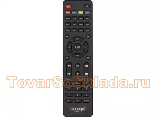 Пульт для HDBOX T2 PRO ic dvb-t2 huayu или Delly SAT, xls
