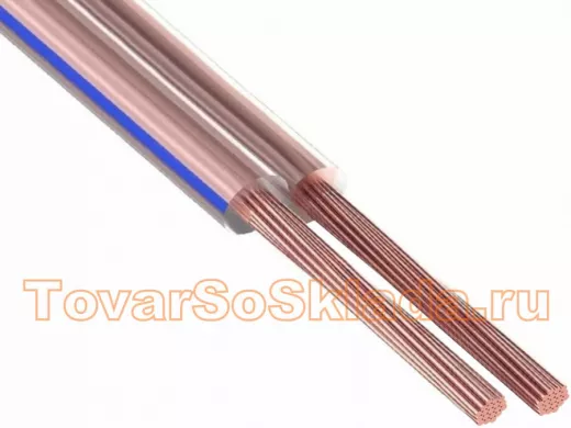 Кабель акустический прозрачный 2х1,5 мм.кв. (15 GA) BW7706  Belsis ( по100м)
