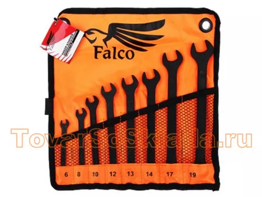 Набор ключей комб. фосфат. в сумке 8 предметов, 6-19мм FALCO
