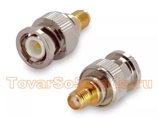 Переходник BNC(male)-SMA(female)