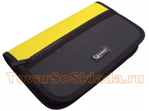 Портмоне CW-С48 на 48 CD, карман, кож.зам.+ткань