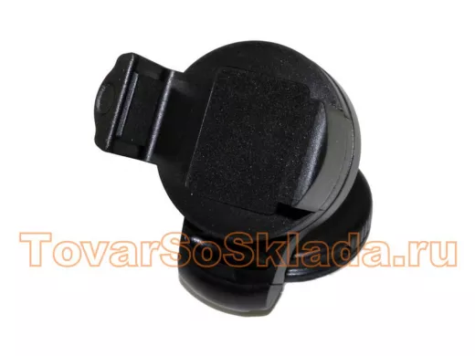 Автодержатель  на присоске, чёрный (06)