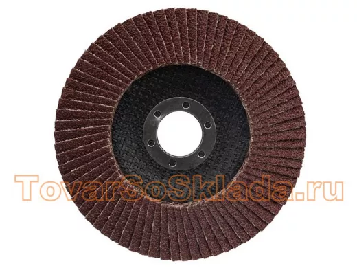 Круг лепестковый торцевой P 40, 125х22,2 мм