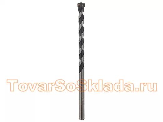 Сверло по бетону 6х100 мм, цилиндрический хвостовик