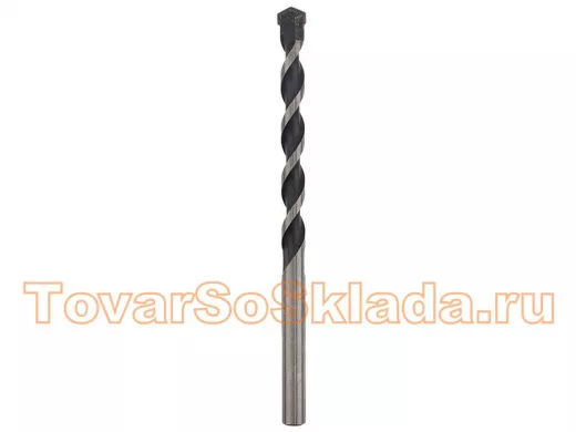 Сверло по бетону 8х120 мм, цилиндрический хвостовик