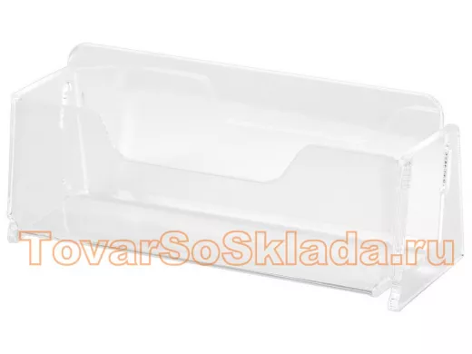 Подставка для визиток настольная 