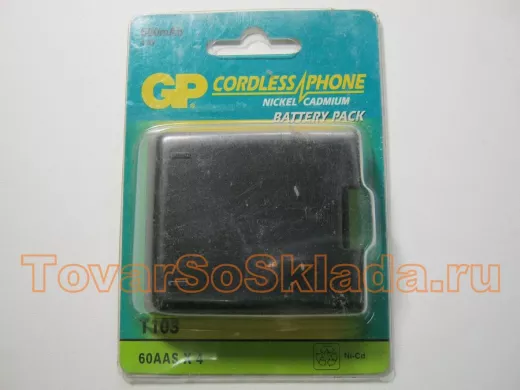 Аккумуляторы  GP T-103 (600mA  4.8V)