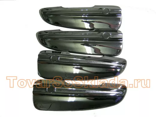 Накладки декоративные хром ВАЗ 2108-21099, 2115 На ручки дверей 8460  (цена за набор из 4шт)