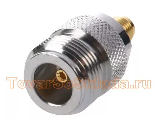 Переходник N (female, гнездо) - SMA (female, гнездо)  N мама / SMA мама