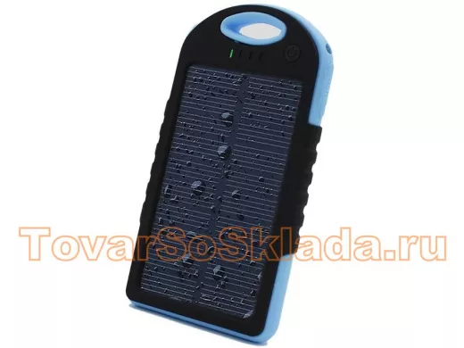 Внешний аккумулятор  8000 mAh, Power Bank SHP-2106SL А50 (факт.3500 мАч) солнечная батарея и панель