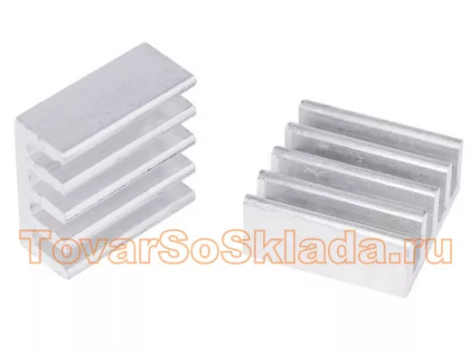 Радиатор 11*11*5мм., для микросхем модулей питания