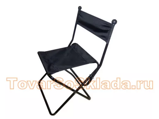 Раскладной стульчик походный со спинкой 